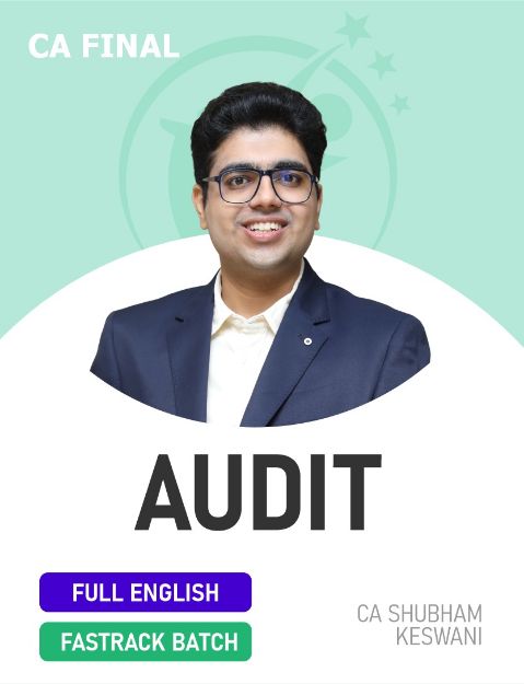 Picture of CA Final (Audit – Fastrack, Live Guidance, Full English) | Jan, May & Sep 2026 Exams | By CA Shubham Keswani