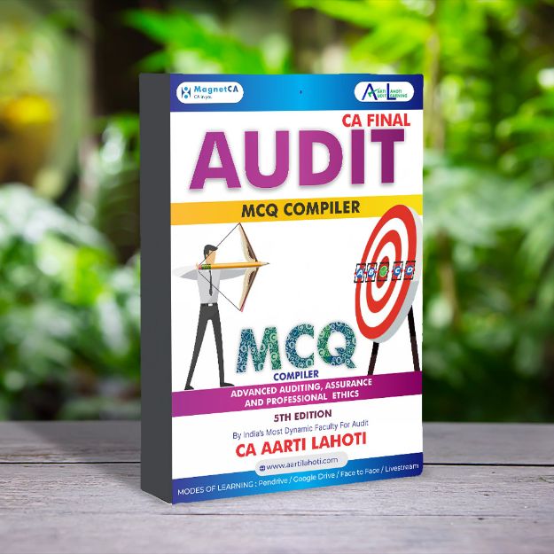 CA Final Audit ⁠MCQ Compiler (5th Edition) by CA Aarti Lahoti