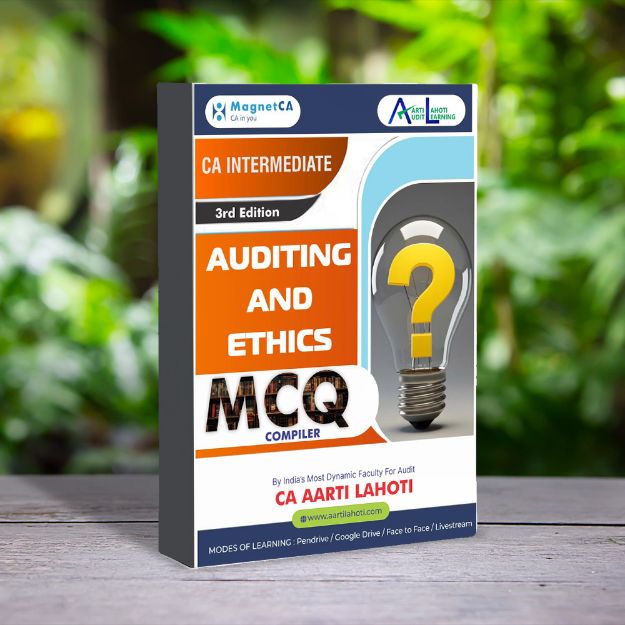 Picture of CA Inter MCQ Compiler Module III Book By CA Aarti Lahoti